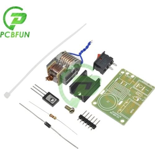 15KV High Voltage Inverter Generator Spark Arc Ignition Coil Module DIY kit DC 3.7V-4.2V for Negative Ion Generator PCB Board