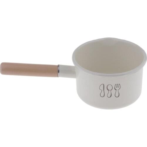 Sauce Pan Gravy, Mixtures, Milk Pan Cooking Saucepan Warmer Enamelware 1.5L