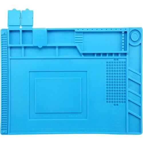 Repairing Heat Insulation Pad Soldering Desk Mat Maintenance Platform For BGA Soldering Repair Station With Magnetic Section