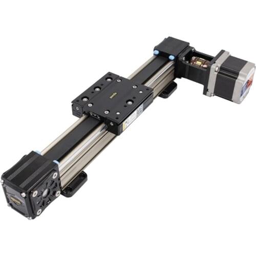 Mjunit belt linear slide guide rail actuator for automatic painting line with dual working positions spraying