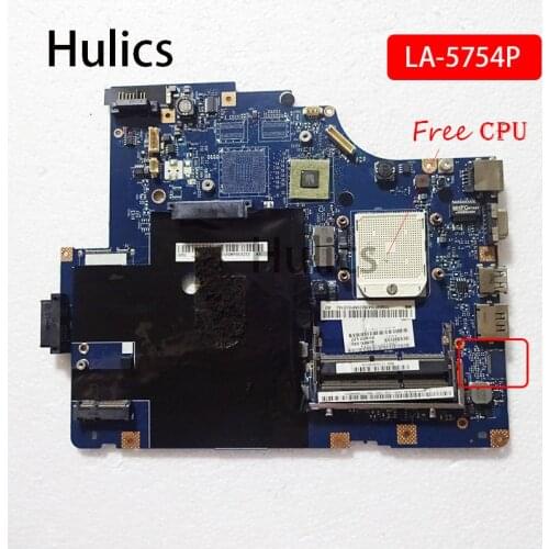 Hulics Original for Lenovo Z565 G565 laptop motherboard NAWE6 LA-5754P DDR3 main board