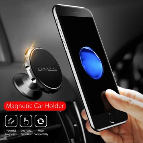 Luxury Universal Magnetic Holder for Phone in Car Phone Holder Stand Aluminum Alloy Universal Car Mobile Phone Holder Stand