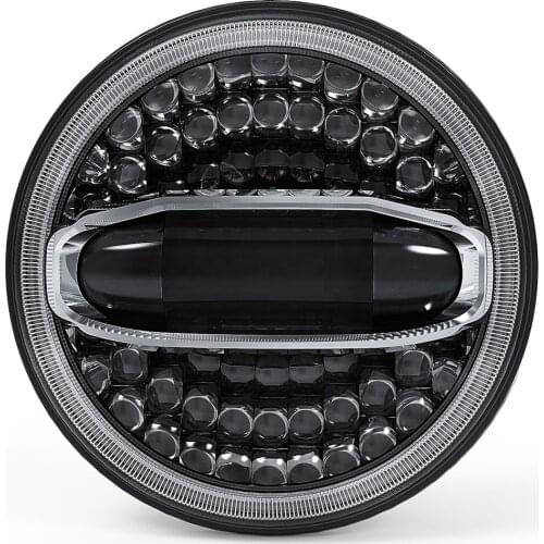 Cheapest 108w New 7" inch Led Round Headlight 12V HI/Lo Beam DRL for Harley