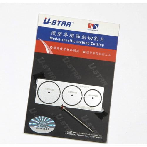 U-STAR UA-0015 Photo-Etch Circular Saw Set Model-Specific Etching Cutting UP-0015