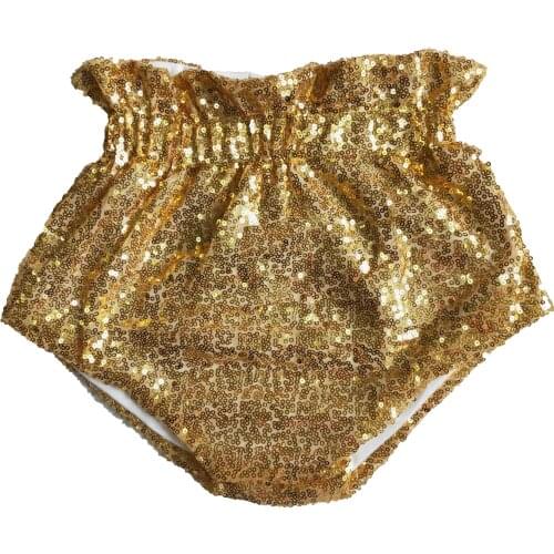 New Baby Girls Watermelon golden Sequins Shorts Pants Shining For Toddler Girls SummerT-back Teen Age