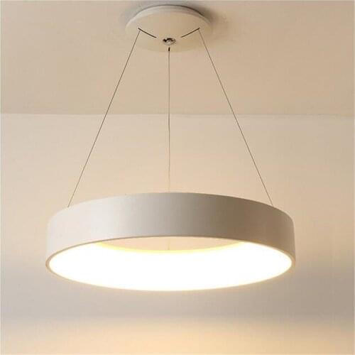 Led Pendant Lights Modern Desing For Living Room Bedroom Gray White Restaurant Kitchen Hanging Lights New Ceiling Pendant Lamp