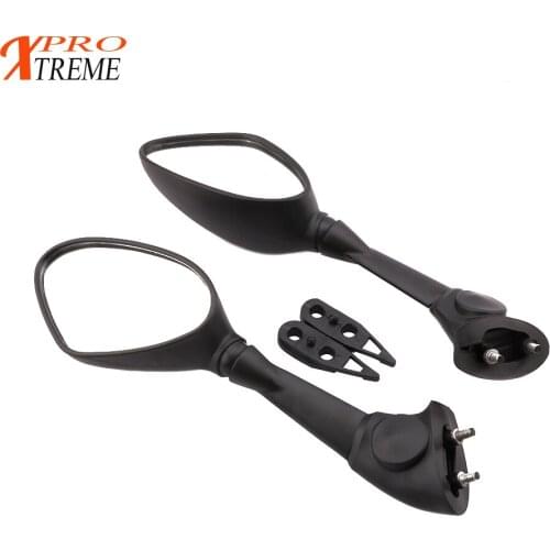 6MM Motorclcle Black Rear Side View Rearview Mirrors For BMW S 1000 RR S1000 RR S 1000RR 2009 2010 2011 2012 2013 2014 09-14
