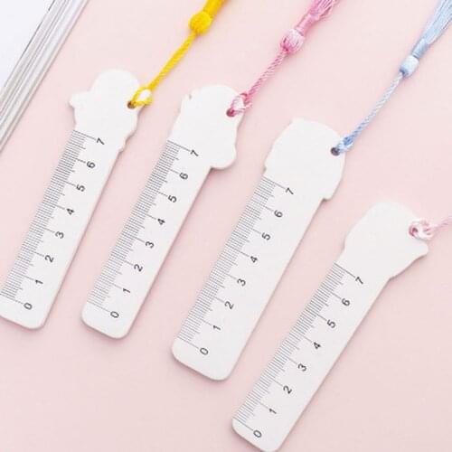 1pcs Pig Rulers Cute Stationery Sewing Ruler Novelty Set of Drafting Rules Student Cute Design Rulers Kawaii School Supplies