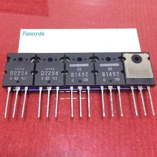 One pair / 2piece 2SD2254/2SB1492 transistor chip original brand new B1492/D2254 high power audio amplifier chip