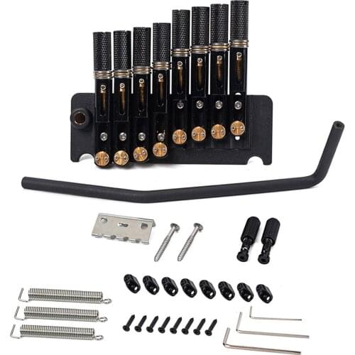 8-string Headless Guitar Bridge Tremolo System with Tailpiece for Electric Guitar Replacement guitar accessories guitar parts