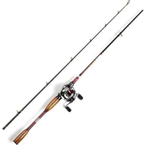 Catch.u Fishing Rod 1.8-2.1M 10-25g Test Adjustable Length Carbon Fiber Fishing Pole Lure Carp Casting Spinning Fishing Rods