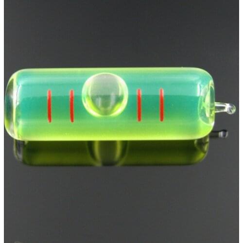 QASE High Pericsion Level Mini Glass Level Vial Tubular Spirit Level Bubble Ampoule Accuracy 13'/2mm