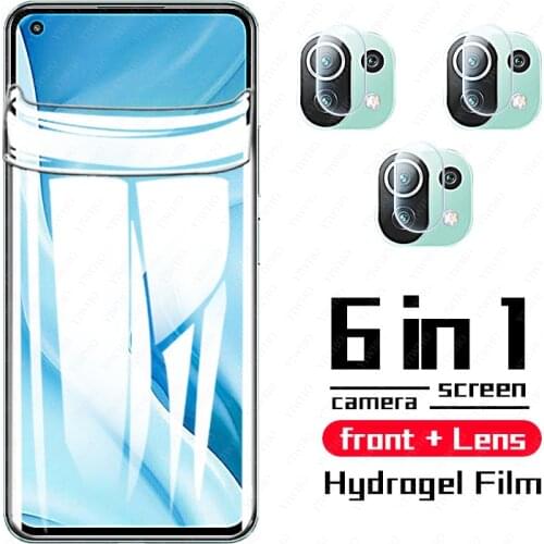 Hydrogel Film for Xiaomi Mi 11lite 5g Screen Protector Camera Lens Glass 10T pro 11x pro 11 ultra lite Poco Poko X3 NFC Pro F3