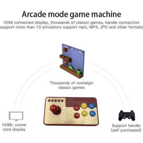 Video Game Console Built-in 3000 Games Handheld Portable Retro Mini Games Console Game Player For Best Gift Retro Arcade