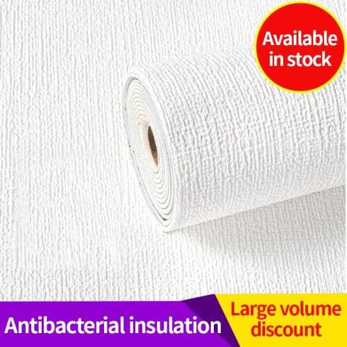 KAMANNI Linen Wallpaper Self Adhesive Living Room Bedroom Kitchen Waterproof Moisture Proof Soundproof And Flame Retardant