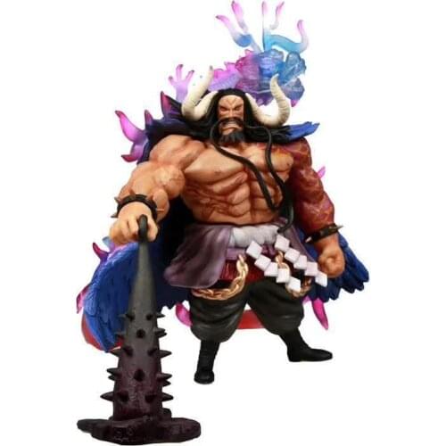NEW One Piece GK Four Emperors Kaido Anime Action Figure PVC Model KO POP MAX Statue Collection Model toys gift 29cm