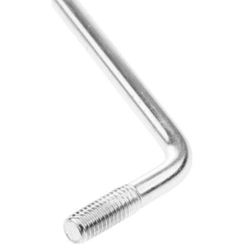 18cm Iron & Plastic Durable Iron Tremolo Whammy Bar For Electric Guitar Crank Lever Single Tremolo Bridge Accessories Silver