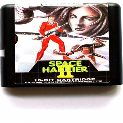 Space Harrier II 16 bit MD Game Card For Sega Mega Drive For Genesis
