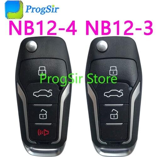 KEYDIY NB12-3 NB12-4 KD Remote Control Key For Ford 3Button 4 Button Work With KD900 KD-X2 KD mini URG200