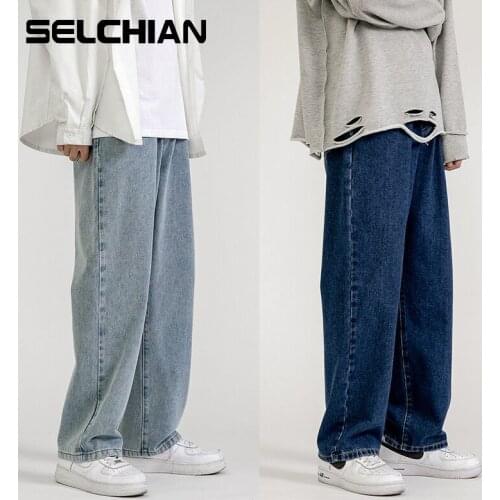 SELCHIAN Loose Jeans For Men