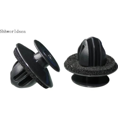 Shhworldsea Free shipping 100pcs Door Trim Panel Retainer Plastic Clips Auto Plastic