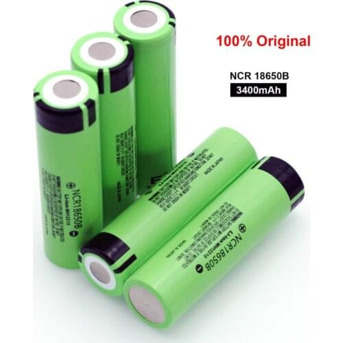 VariCore 100% brand new original NCR18650B 18650 battery 3.7v 3400mah rechargeable battery 18650, for flashlight battery