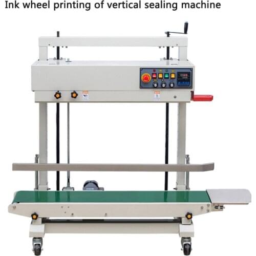 220V Vertical Plastic Bag Automatic Sealing Machine FRD-1200V Ink Wheel Printing Automatic Film PE Bag Thick Bag Machine