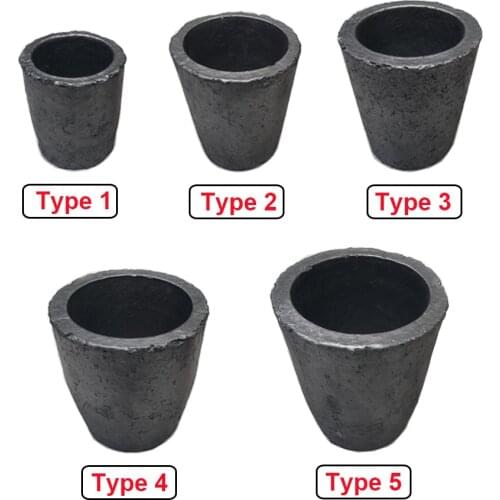 High-Purity Melting Silicon Carbide Graphite Crucibles Metal Melting Tool For Copper Aluminum and Iron Metal Smelting