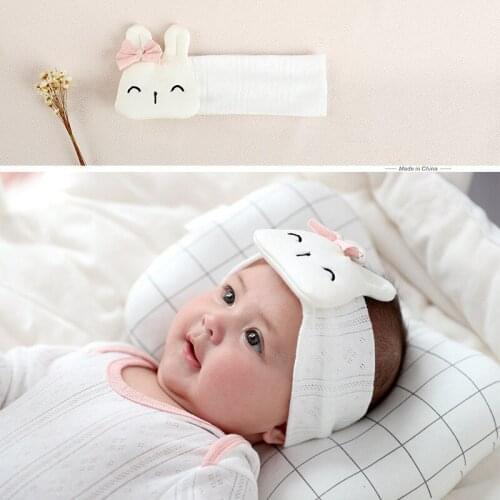 Newborn rabbit Ear Winter Warm Headband Cotton Hairband Headwrap Hair Band Accessories for Baby Girl Infant Toddler