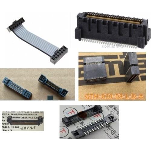 1PCS EHT-110-01-S-D-SM-K-TR QTH-030-08-L-D-A TCSD-05-D-02.00-01-F-N QMS-026-06.75-L-D QMS-026-06.75-L-D-PC4