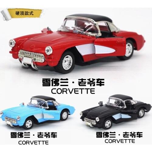 1:32 Childrens toy cars, Simulation model of alloy car, Retro classic car, Pull Back car, Christmas gifts for children