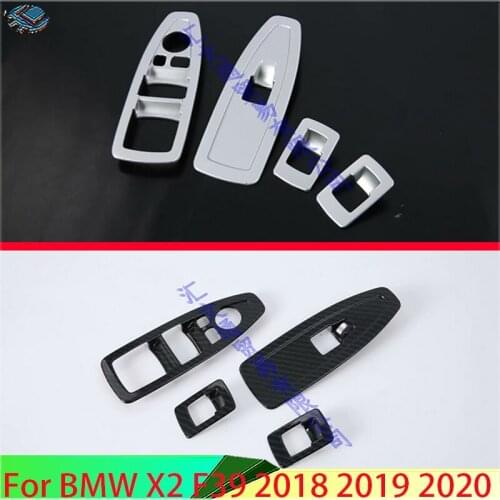For BMW X2 F39 2018 2019 Door Window Armrest Cover Switch Panel Trim Molding Garnish