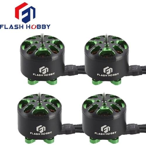 4PCS Flashhobby Arthur A1408(1.5) 2800KV3650KV Racing Edition Brushless Motor for RC FPV Racing Drone DIY Accessories