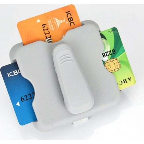 Multifunctional Car Sun Visor Clip Auto Parking Clip Car IC Card Clip Sunglasses Holder