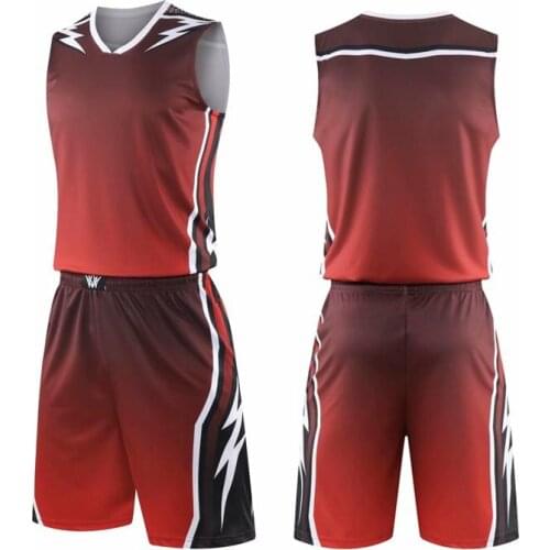 Men Kids Basketball Jerseys Suit Boys College Mens Basketball Uniforms Sport Kit Shirts Shorts Set Cloth Breathable Custom Print