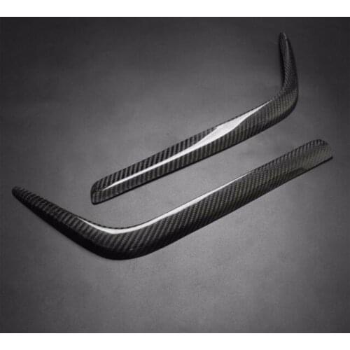 Carbon Fiber Headlight Eyelids Eyebrows for Mercedes-Benz C Class W202
