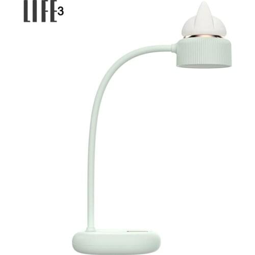 New Youpin Cooperation Brand 3Life LED Desk Lamp 3 Gear Adjustable Cat Reading Night Light Flexible 360° Bend Ambient Table Lamp