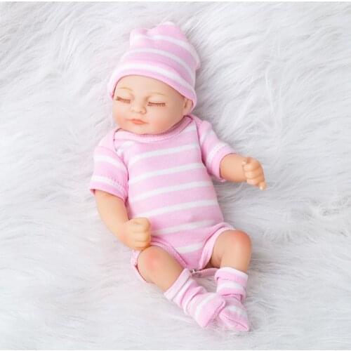 Baby Reborn Bathing Dolls Infant Doll Soft Silicone Body Toys With Clothes Boneca Girl Birthday Gifts