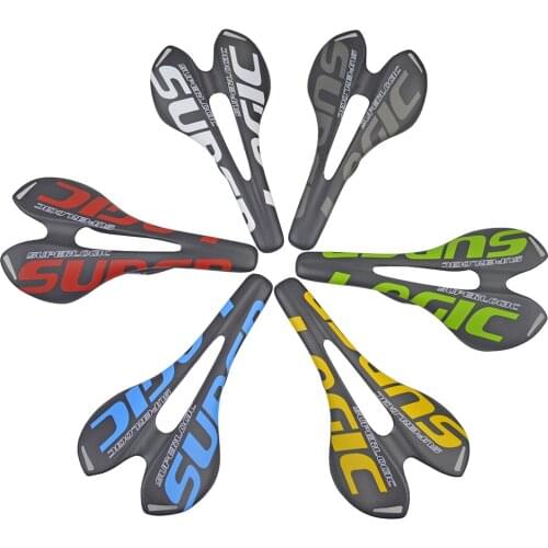 Superlogic 3K Full Carbon Fiber Bicycle Saddle Road MTB Bike Carbon Saddle Seat Matte bike cushion 275*143mm cycling parts