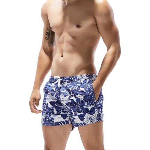 Seobean Swimwear Men Beachshorts Board Shorts Men Quick Dry Bermudas Surf Swimsuit Men Shorts Beach Boardshorts Men Swimwear