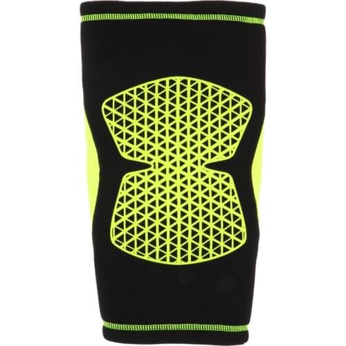Sport Knee Compression Sleeve Protector Leg Support Brace Guard Wrap for Alleviate Pain, Soreness, Cramping, Fatigue