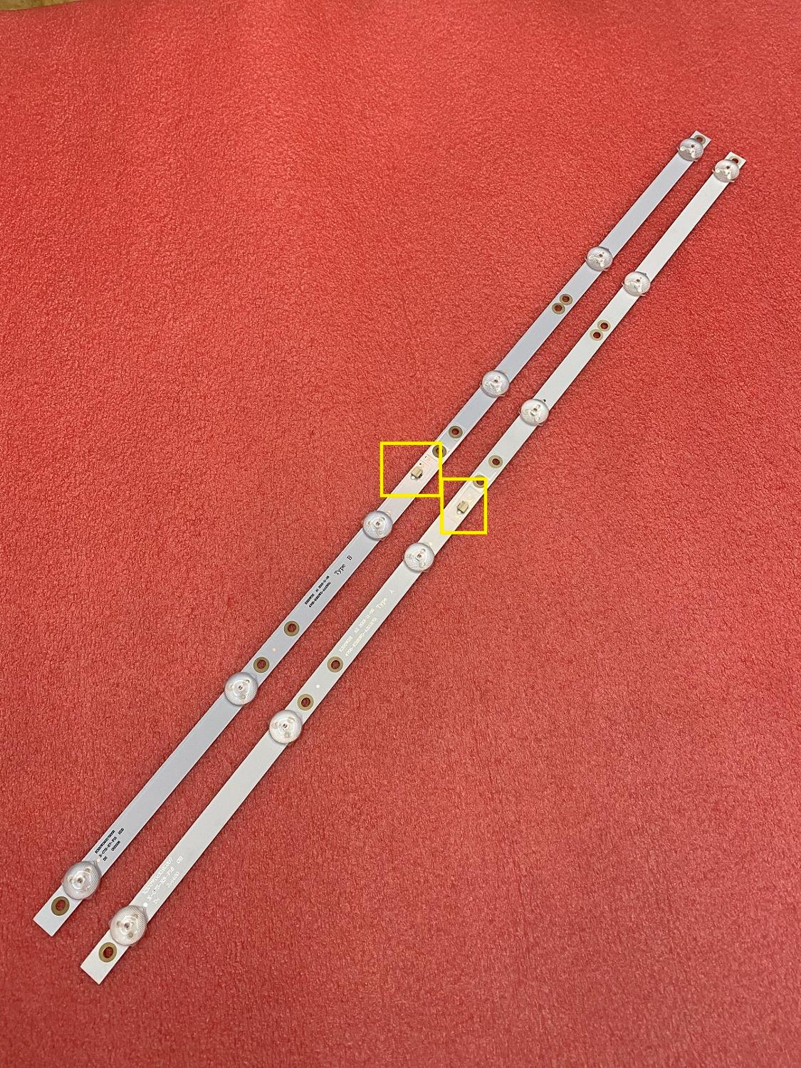 2pcs LED backlight strip for For Toshiba 32S2855EC 32PHS4062/60 PANASONIC TX-32FR250K Sharp 2T-C32ACSA K320WDX A1 A2