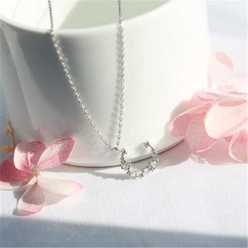 New Fashion Simple Moon Pendant Necklace For Women New Statement Necklaces Fashion Jewelry