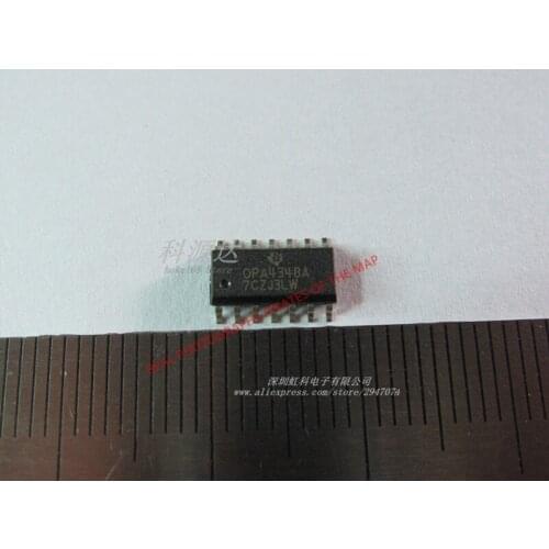 5pcs/lot OPA4348AIDR SOP14 OPA4348A OPA4348 OPA4348AID In Stock