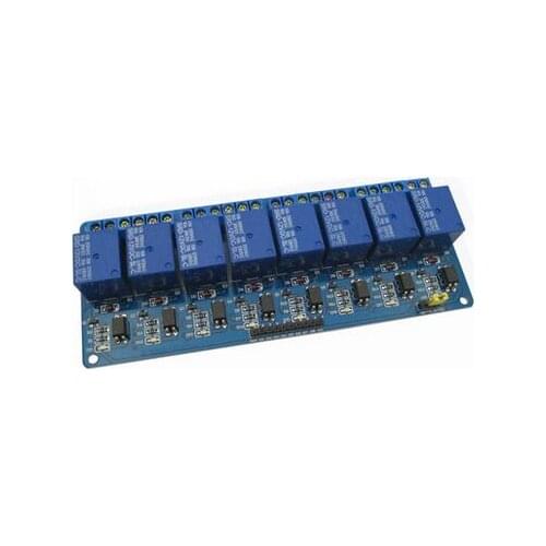 8 Channel Relay module. Relay control board. With light. PLC relay. DC12V. 1pcs Free Shipping