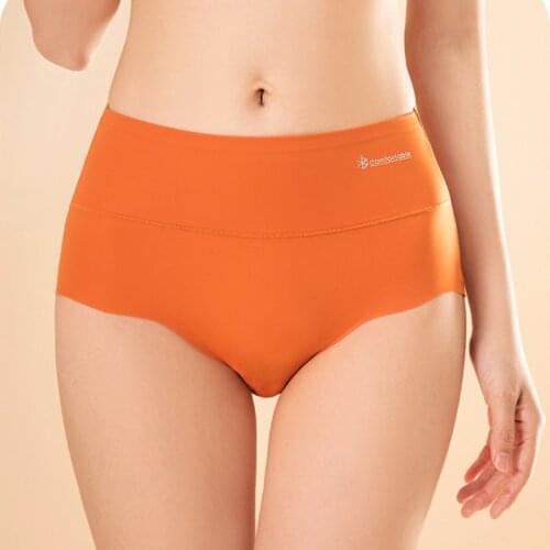 High Waist Seamless Womens Panties Fashion Comfortable Female Underwear Briefs Plus Size Lingerie Girls