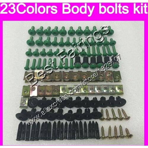 Fairing bolts full screw kit For HONDA VFR800 07 08 09 10 12 VFR 800 VFR800RR 2007 2008 2009 11 2012 Complete Body screws Nuts