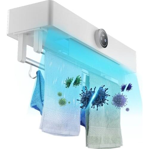 Electric Machine Heated-towel-and-clothes-dryer-rack Bathroom Uv Dryer Towel Warmer For Sterilizing Towel Warmer
