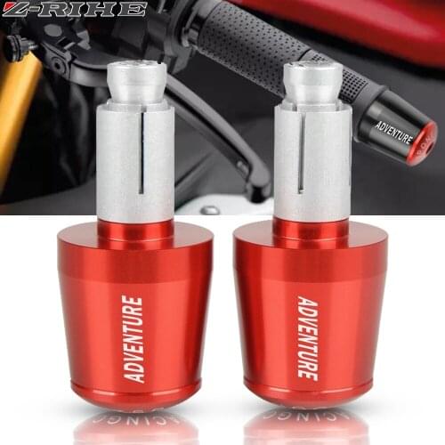Motorcycle 7/8" 22MM CNC Handlebar Hand Grips Handle Bar End Cap For 990 1050 1090 1190 ADVENTURE R 1290 Super Adventure