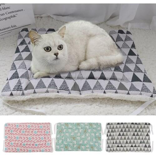 Soft Cat Bed Mat Washable Winter Pet Puppy Kitten Mattress Blanket Thicken For Small Medium Dogs Cats Kennel Pad Pet Products